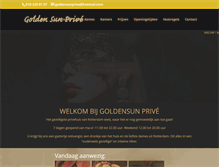 Tablet Screenshot of goldensunprive.nl